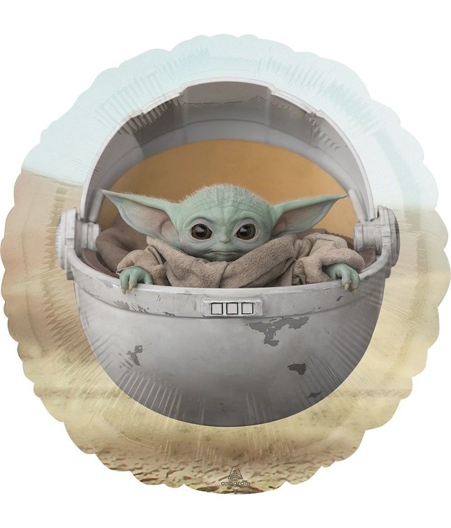Grogu - the child folieballon 43 cm