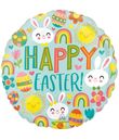 Folieballon Happy Easter 43 cm