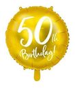 Flot 50 års folieballon