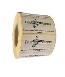 Plomberingsmærker 1 rulle Husk bon