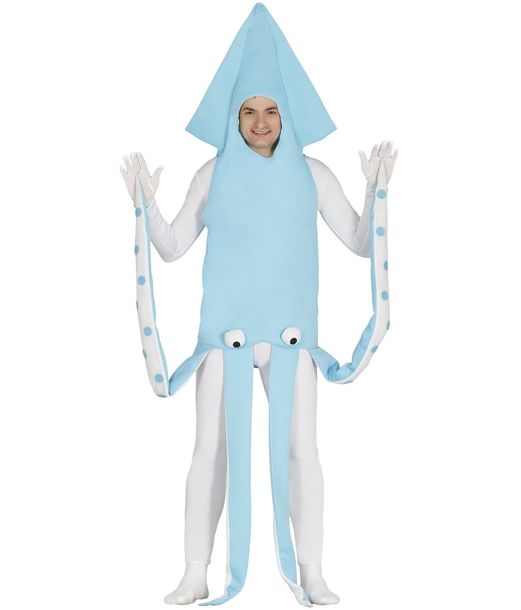 Sjov Blæksprutte kostume til voksne.