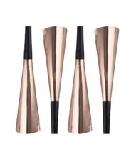 Nytårshorn rose gold 4 stk