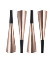 Nytårshorn rose gold 4 stk