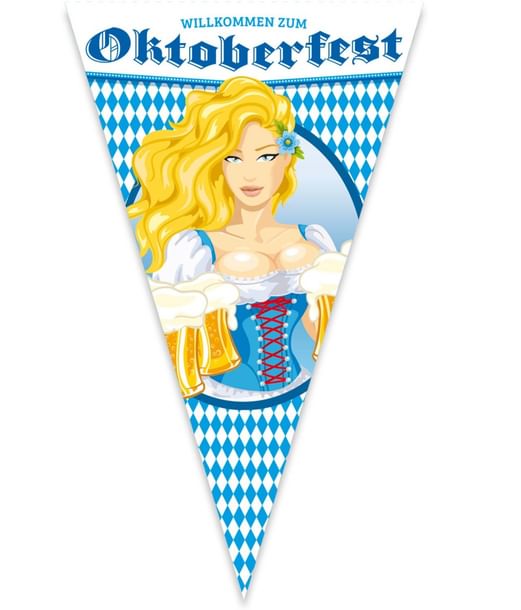 Oktoberfest vimpel 90x150 cm