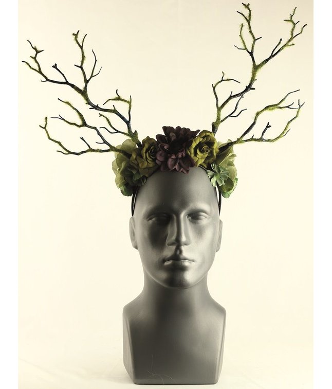 Hårbøjle blomster og grene