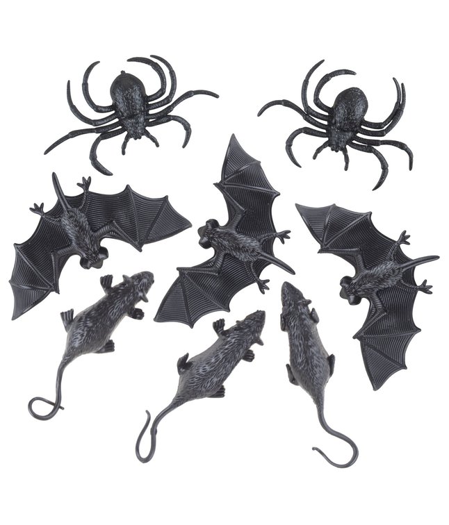Små halloween kryb til 8 stk