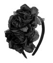 Hårbøjle med sorte roser