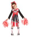 Zombie Cheerleader kostume til piger.