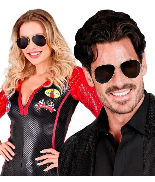 Solbriller sorte glas