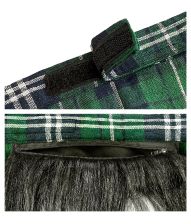 Grøn kilt m. taske 