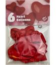 Hjerteballon m/ hjerter