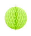 Lys grøn papirvæv kugle 20cm