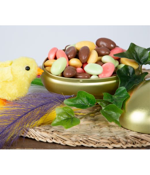 Påskeæg guld 15 cm