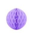 Lys lilla  papirvæv kugle 20cm