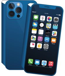 Iphone sangskjuler blå