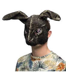 Kaninmaske sort