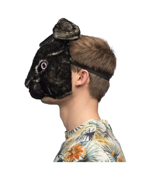 Kaninmaske sort