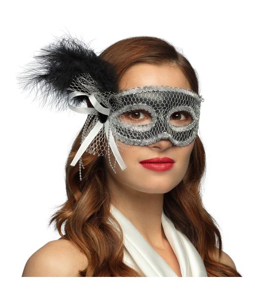 Venice flapper halv maske