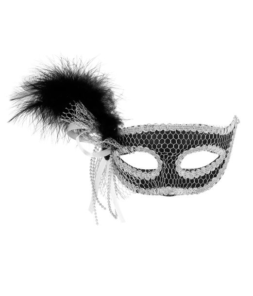 Venice flapper halv maske