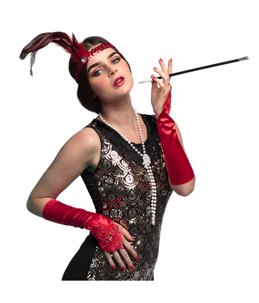 Rød flapper sæt