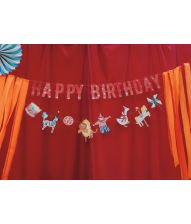 Cirkus fødselsdags banner 2,1 M