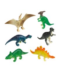 8 stk mini dinosauer figur