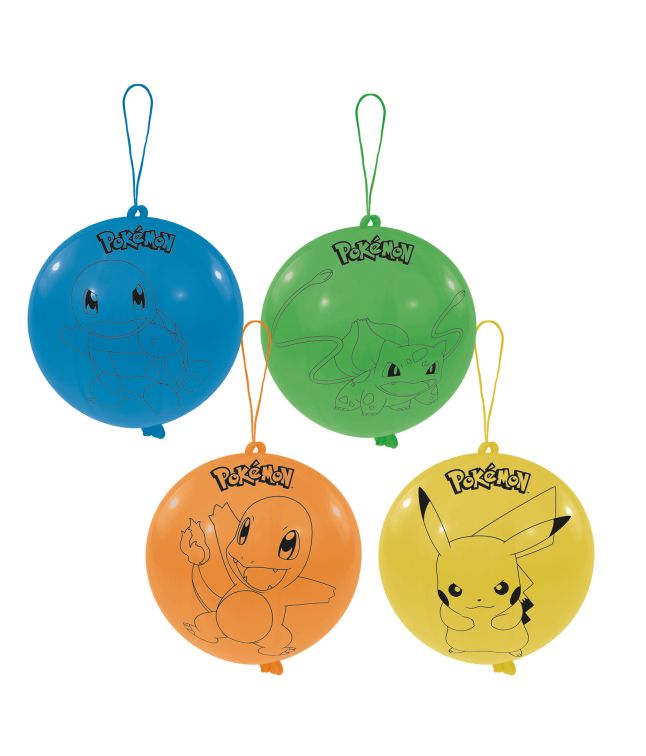 Pokemon balloner 4stk 