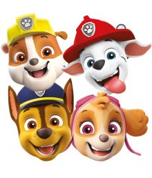 Paw Patrol papmasker 8 stk 