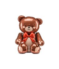 Teddy bamse folieballon 84 x 75 cm 