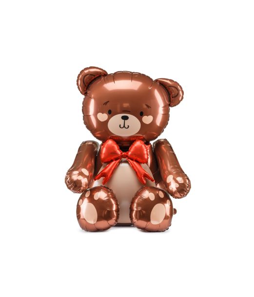 Teddy bamse folieballon 84 x 75 cm 