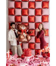 Teddy bamse folieballon 84 x 75 cm 