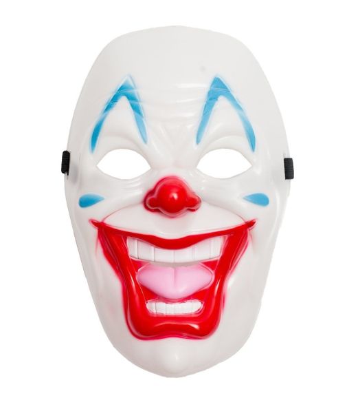 klowne maske PVC