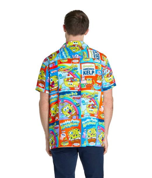 Spongebob Breakfast Skjorte S