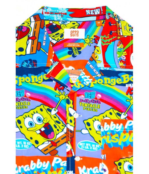 Spongebob Breakfast Skjorte S