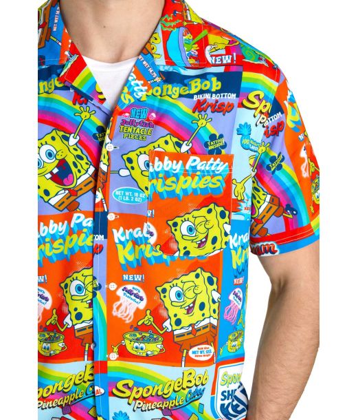 Spongebob Breakfast Skjorte S