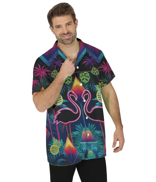 Neon flamingo t-shirt 