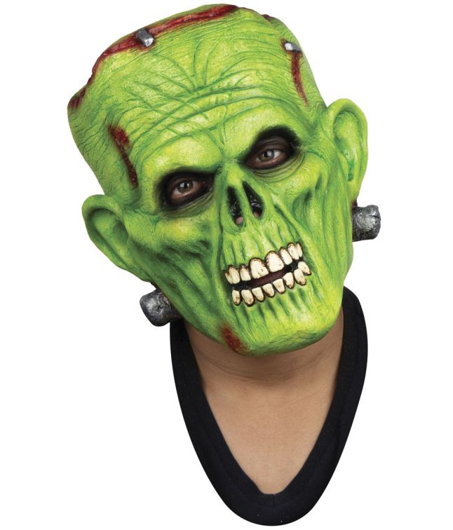 Green Frankenstein maske