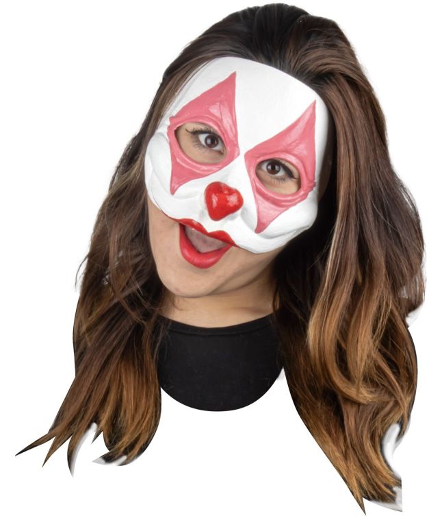 Clown Harlequin Mask