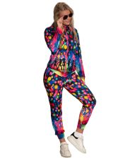 Neon Disco suit M