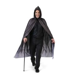 Svart cape med förlorade själar Svart cape med förlorade själar