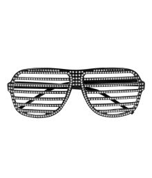 Spektakulära glasögon, svarta