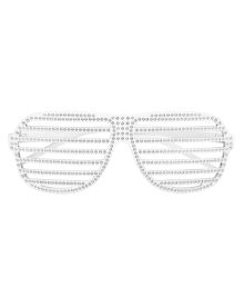 Spektakulära glasögon, vita