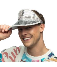 Disco-solskydd i silver