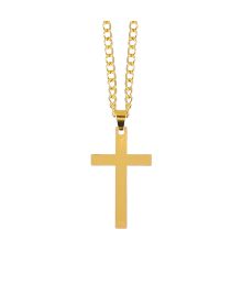 Guld kors halsband
