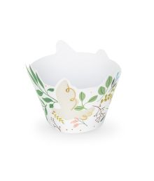 Cupcakeförpackningar med blommor, 6 st
