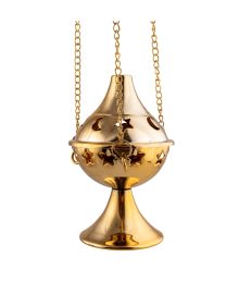 Rökelsebrännare, guld