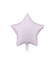 Ljuslila folieballong med stjärna, 48 cm