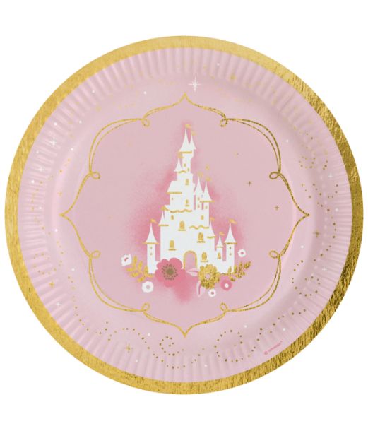 Princess for a day tallerkner 8stk