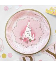 Princess for a day tallerkner 8stk