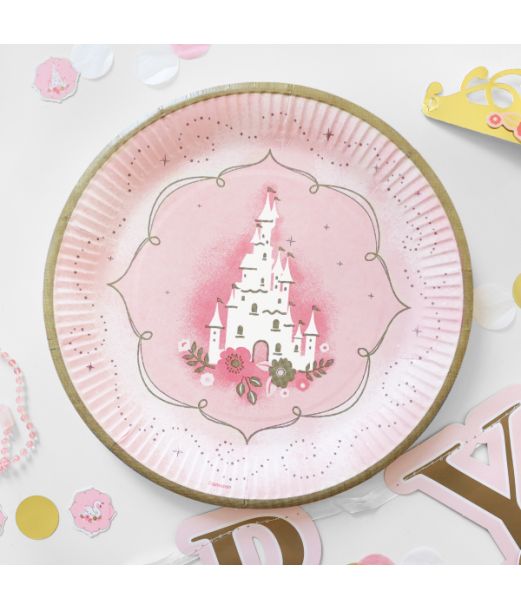 Princess for a day tallerkner 8stk